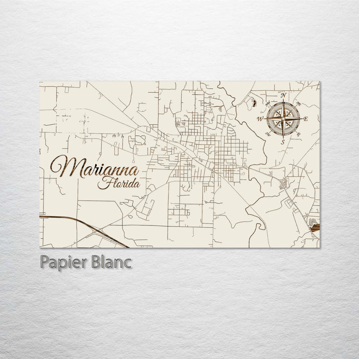 Marianna, Florida Street Map