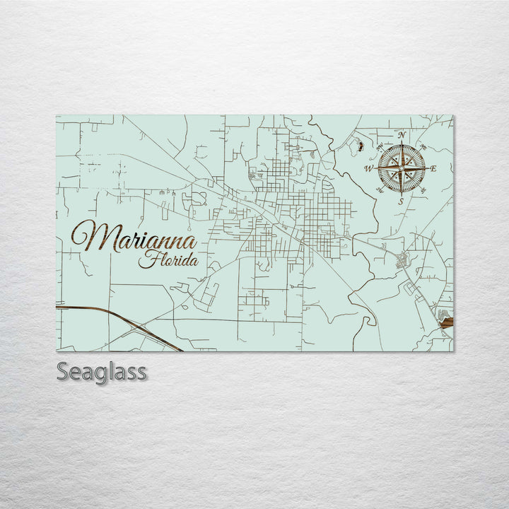 Marianna, Florida Street Map