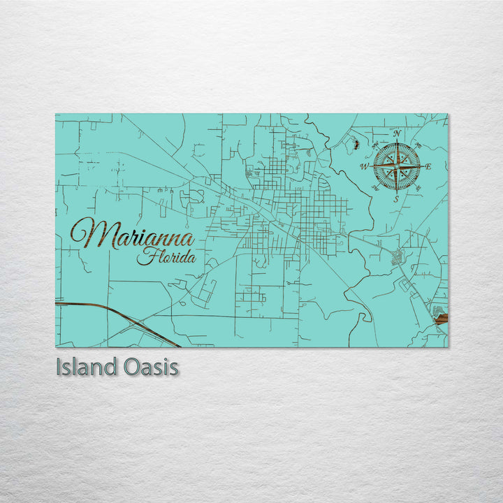 Marianna, Florida Street Map