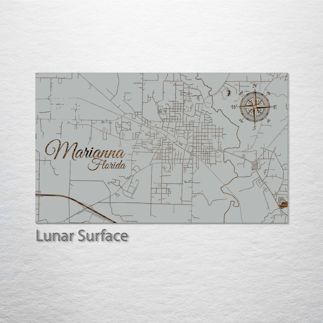 Marianna, Florida Street Map