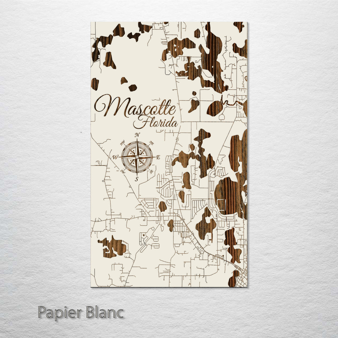 Mascotte, Florida Street Map