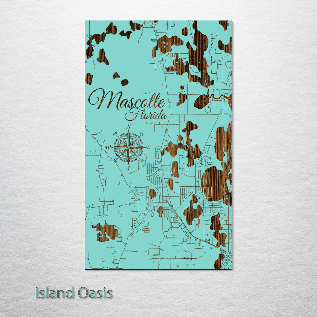 Mascotte, Florida Street Map