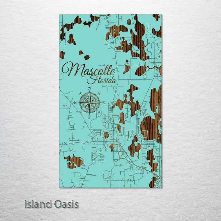 Mascotte, Florida Street Map