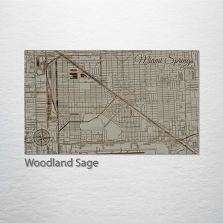 Miami Springs, Florida Street Map