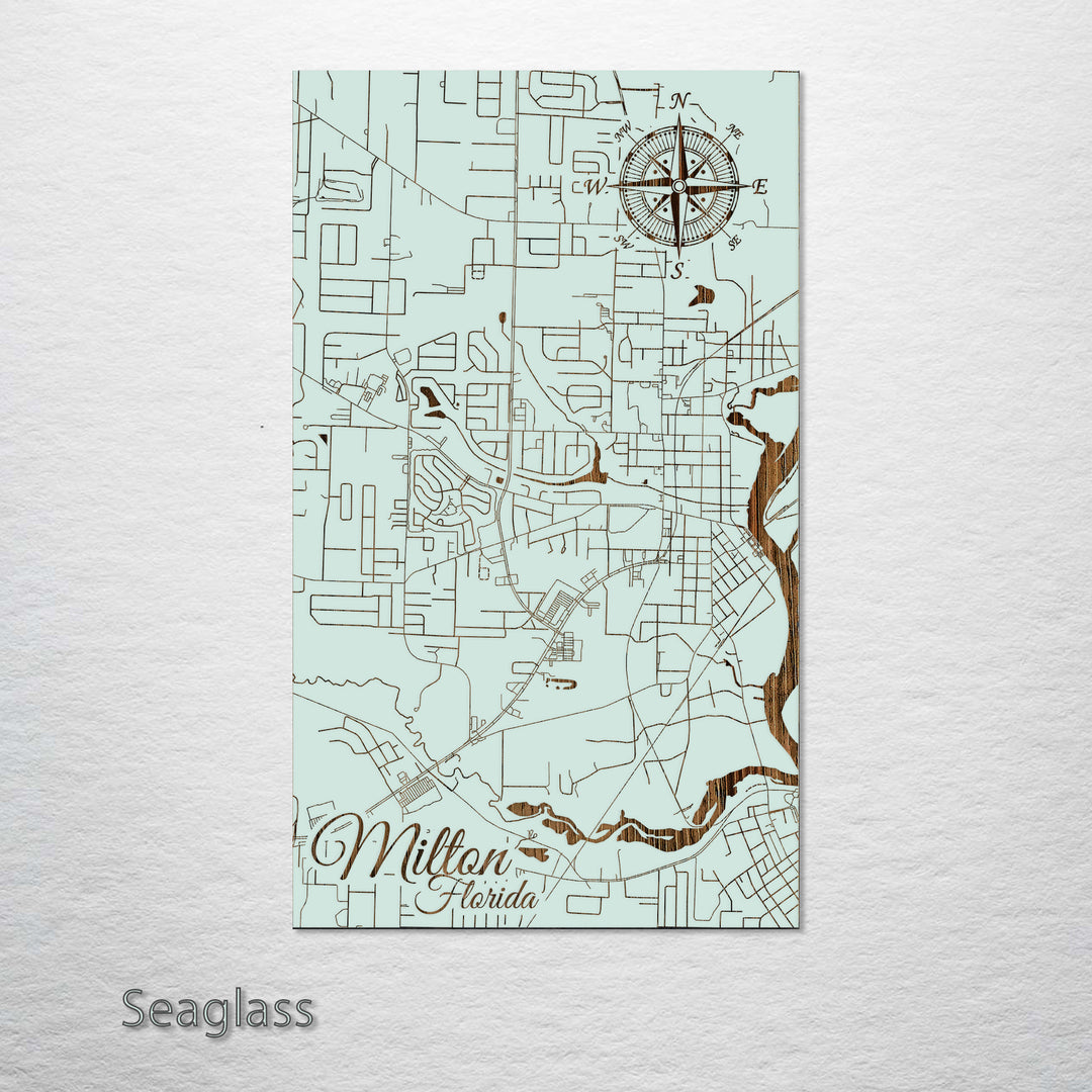 Milton, Florida Street Map