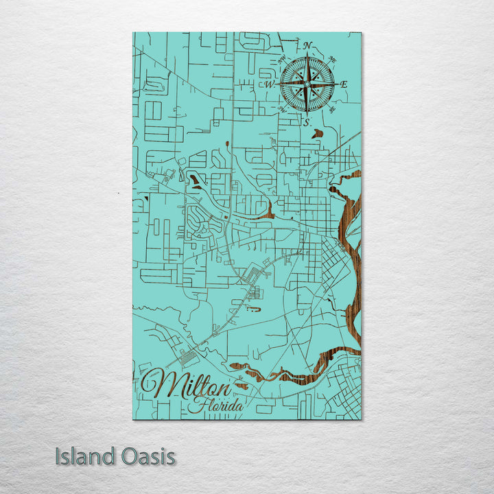 Milton, Florida Street Map