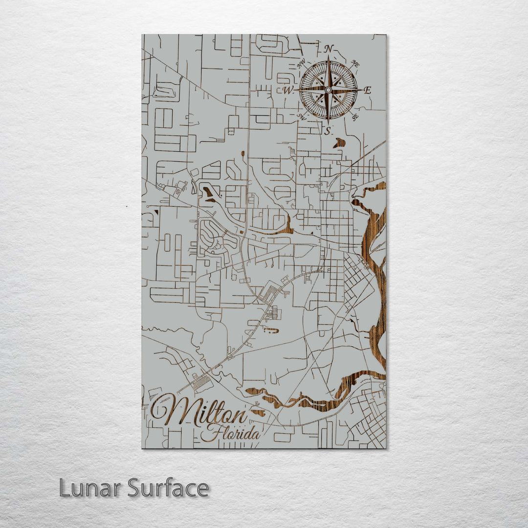 Milton, Florida Street Map