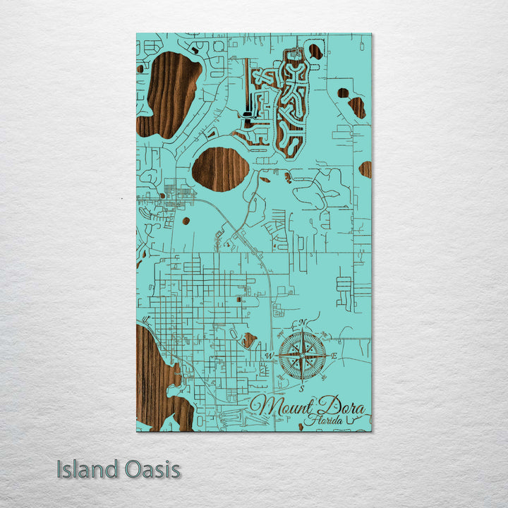 Mount Dora, Florida Street Map