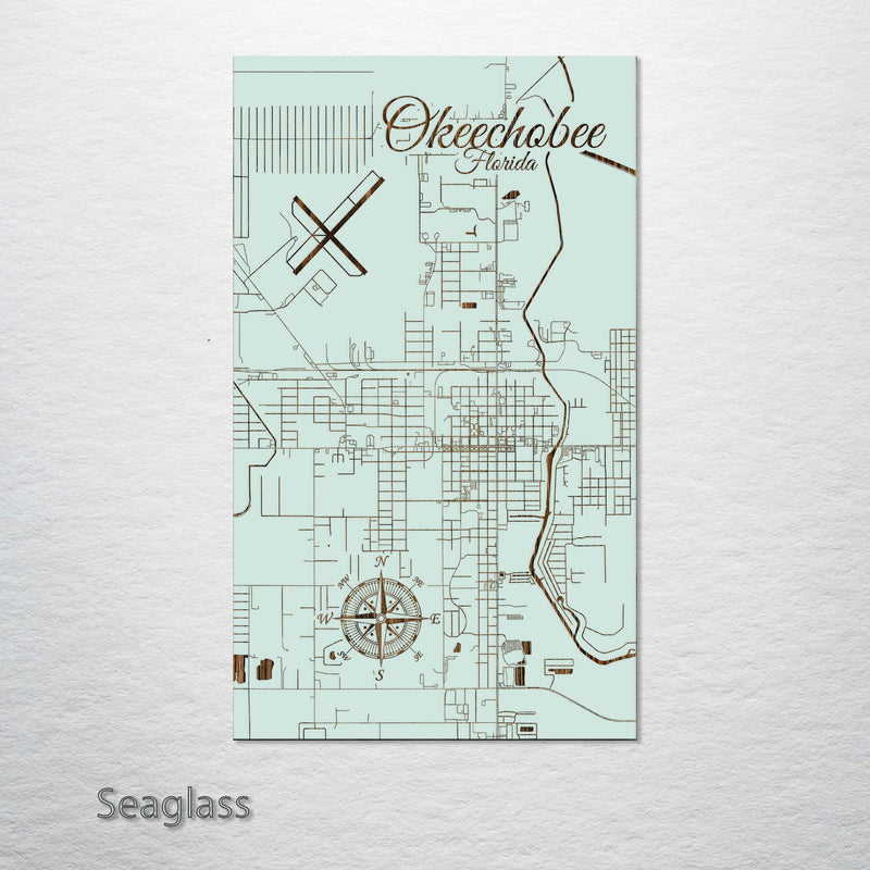 Okeechobee, Florida Street Map