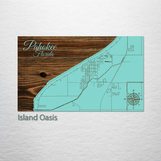 Pahokee, Florida Street Map
