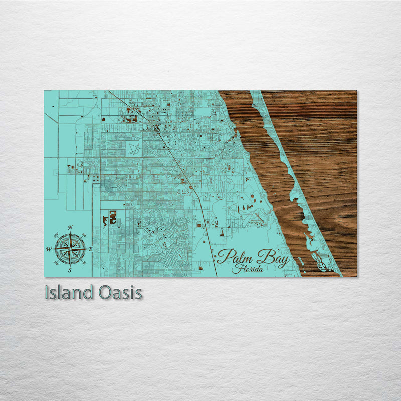Palm Bay, Florida Street Map