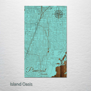 Pinecrest, Florida Street Map