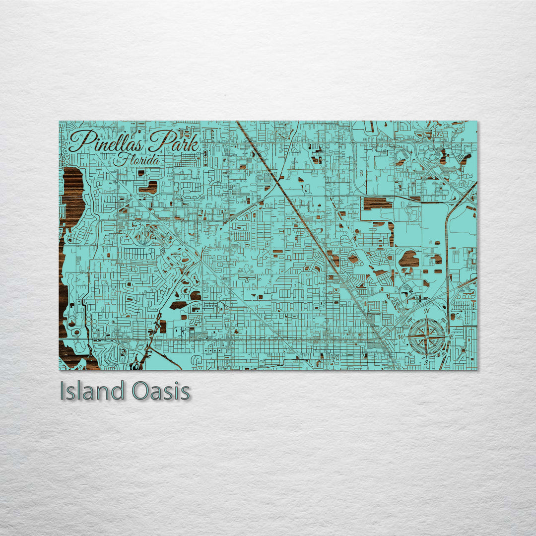 Pinellas Park, Florida Street Map