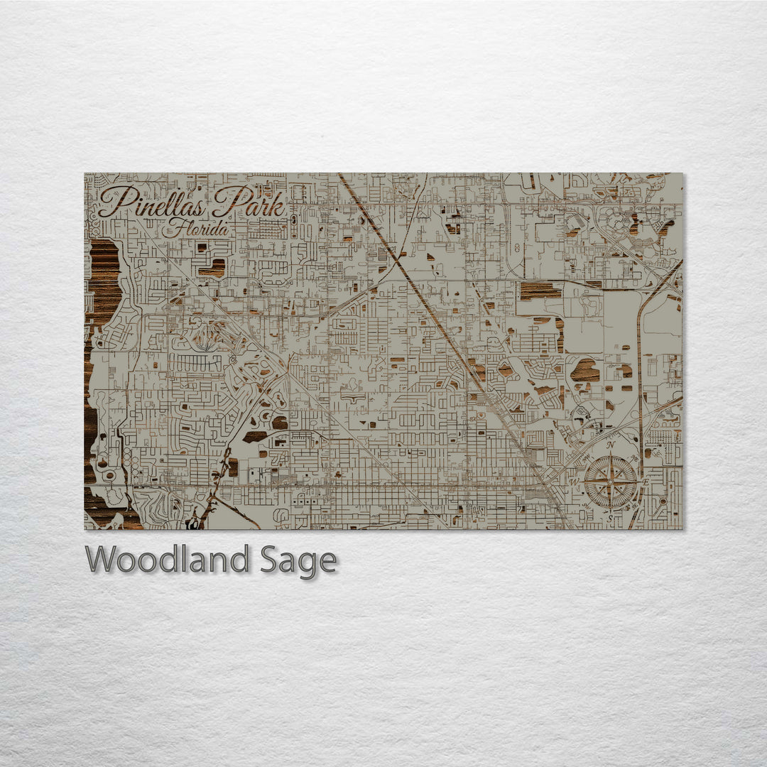 Pinellas Park, Florida Street Map