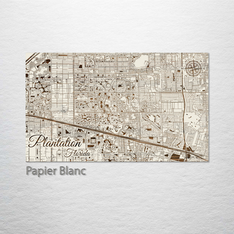 Plantation, Florida Street Map