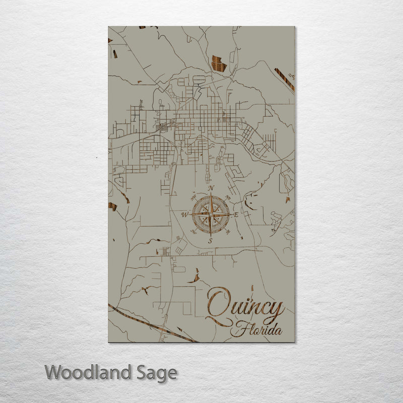 Quincy, Florida Street Map