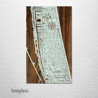 Satellite Beach, Florida Street Map
