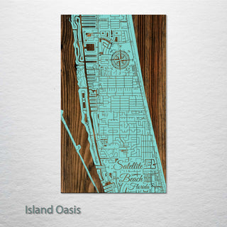 Satellite Beach, Florida Street Map