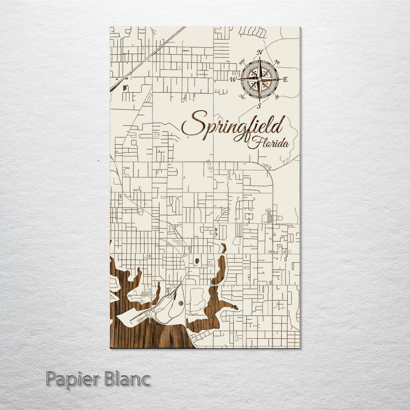 Springfield, Florida Street Map
