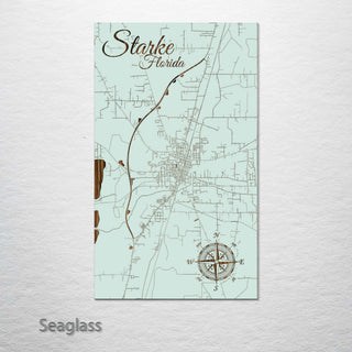 Starke, Florida Street Map