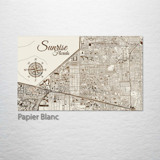 Sunrise, Florida Street Map