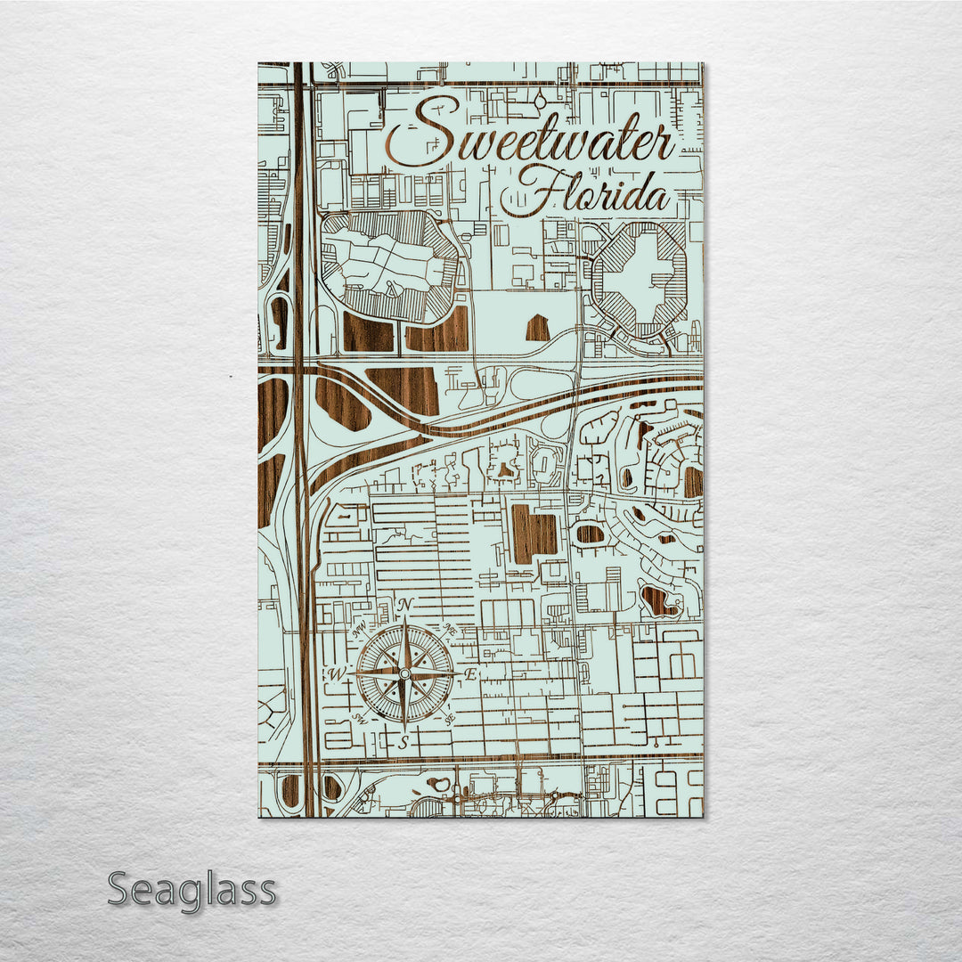 Sweetwater, Florida Street Map