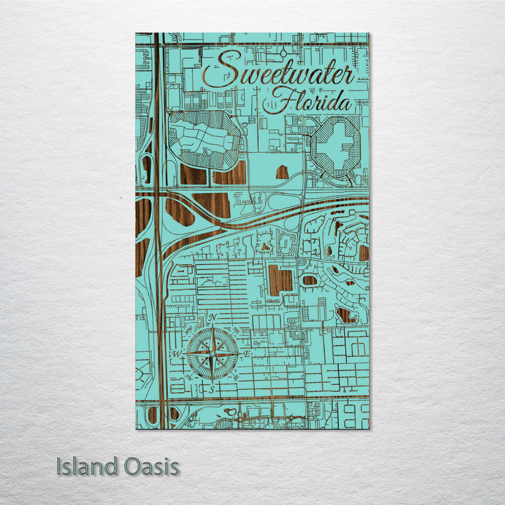 Sweetwater, Florida Street Map