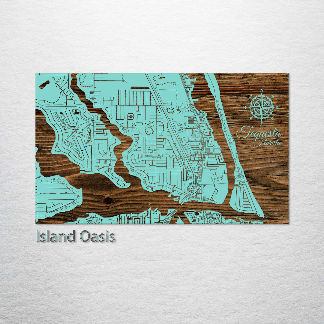 Tequesta, Florida Street Map