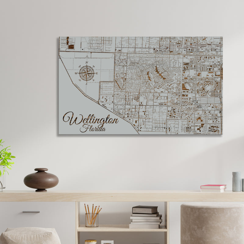 Wellington, Florida Street Map