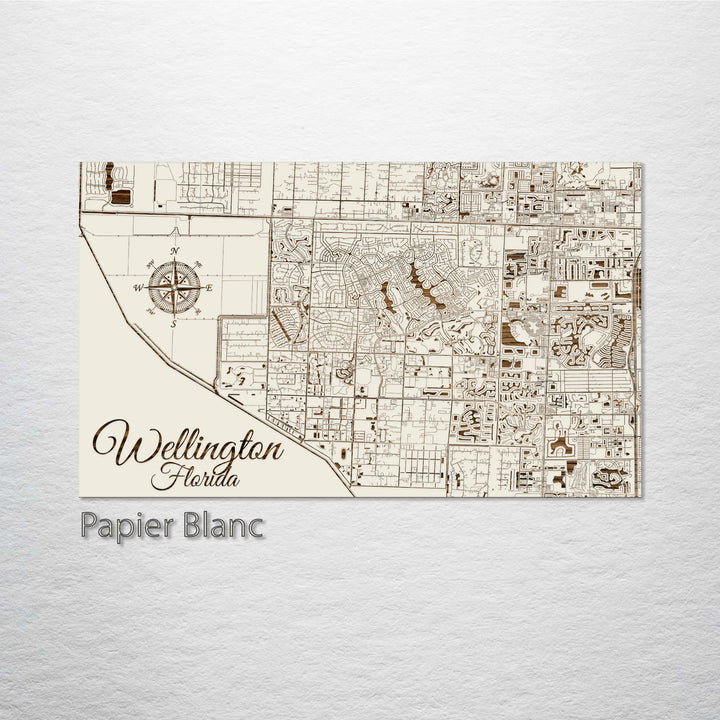 Wellington, Florida Street Map