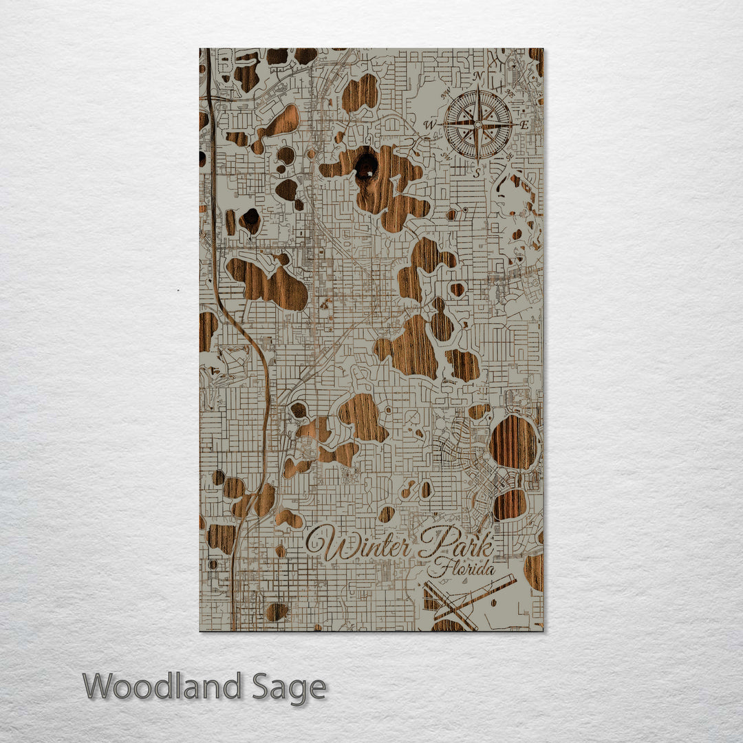 Winter Park, Florida Street Map