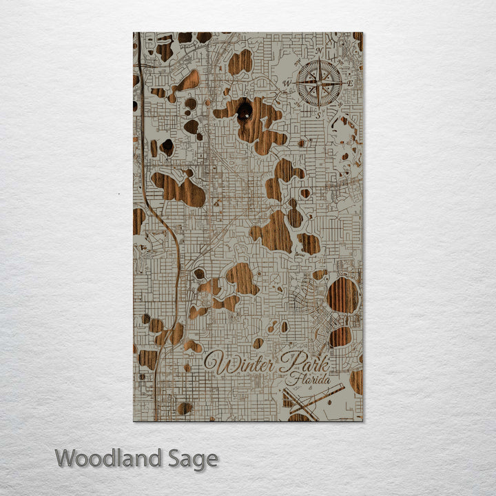 Winter Park, Florida Street Map