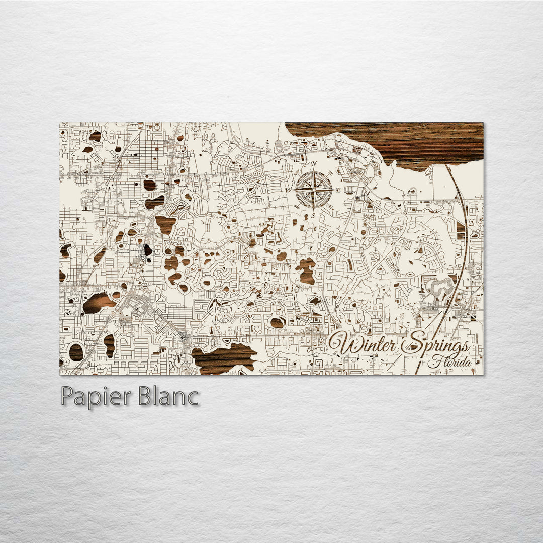 Winter Springs, Florida Street Map