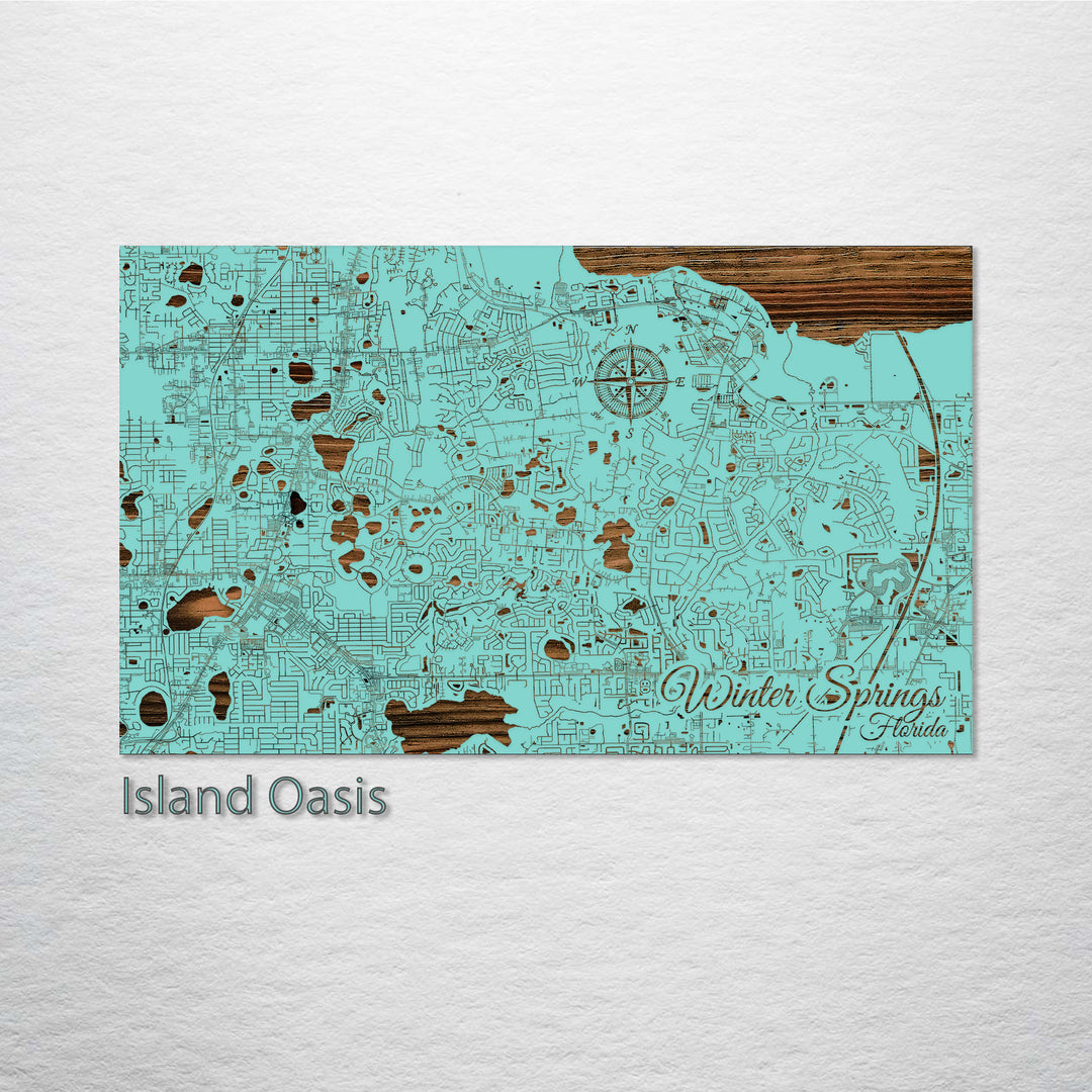 Winter Springs, Florida Street Map