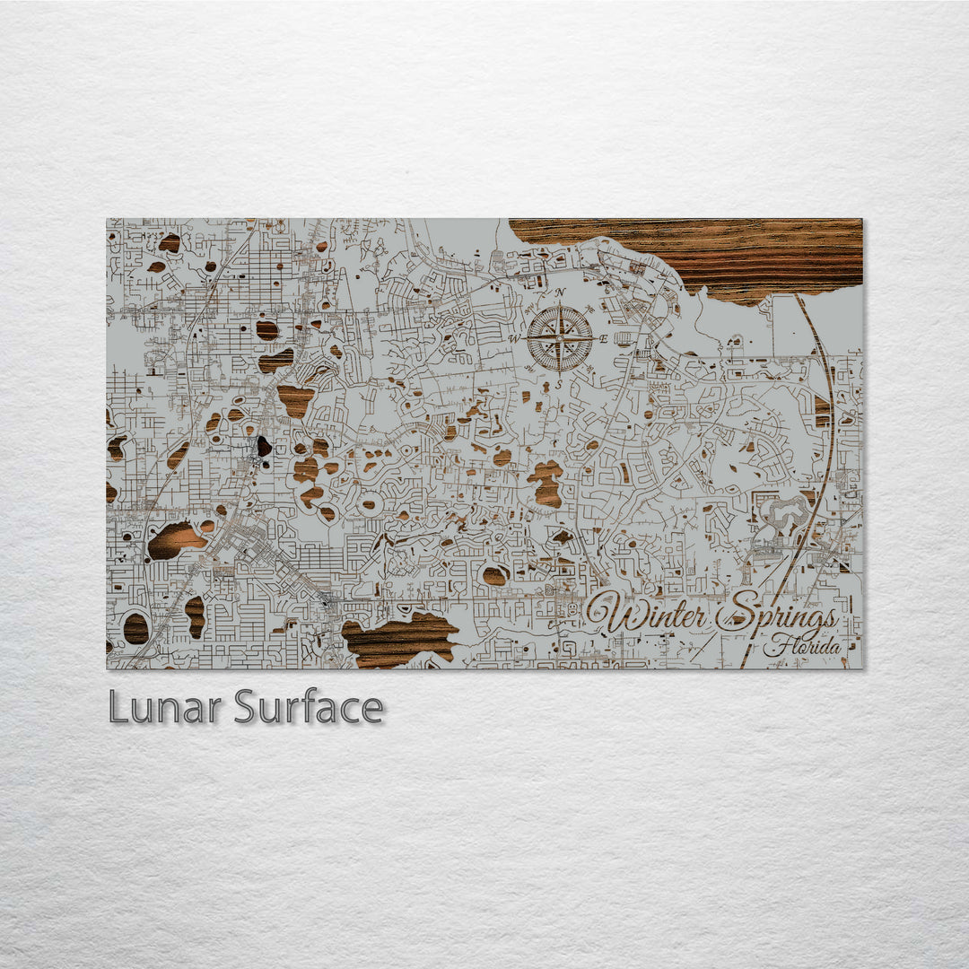 Winter Springs, Florida Street Map