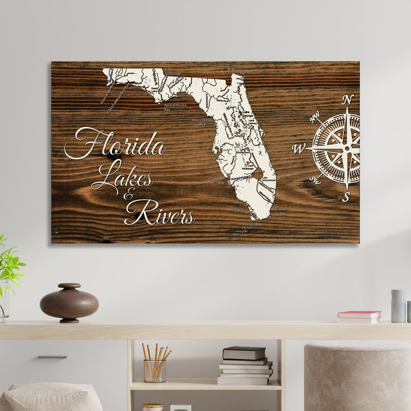Florida Lakes & Rivers - Fire & Pine