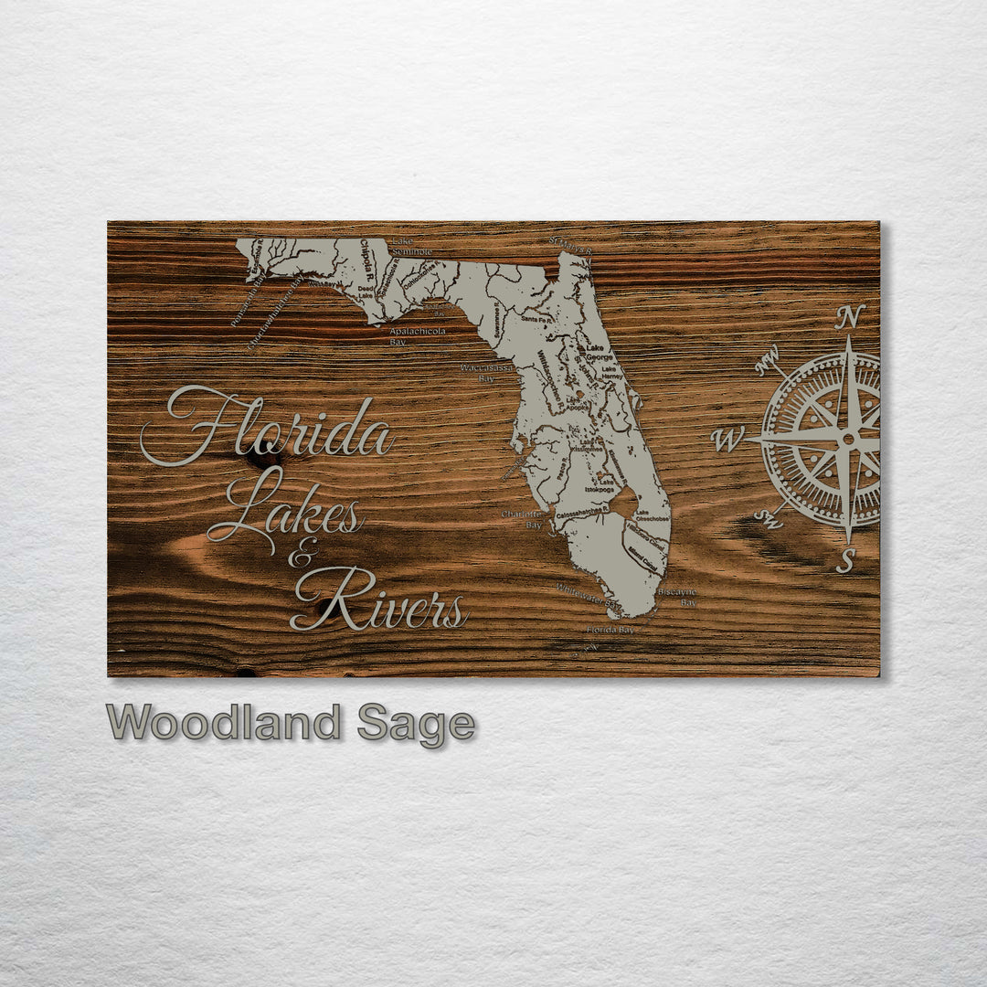 Florida Lakes & Rivers - Fire & Pine