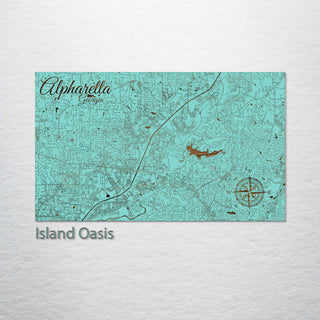 Alpharetta, Georgia Street Map