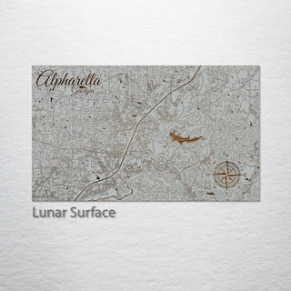 Alpharetta, Georgia Street Map