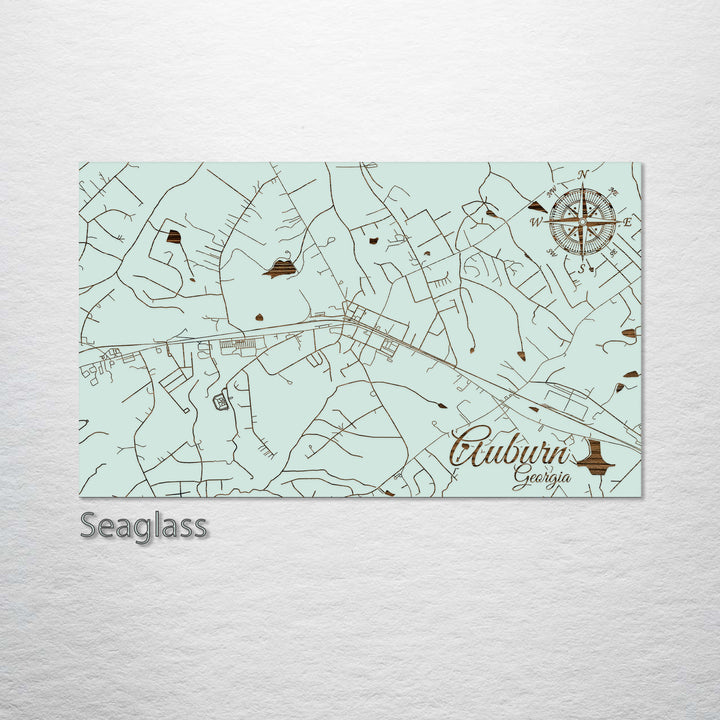 Auburn, Georgia Street Map