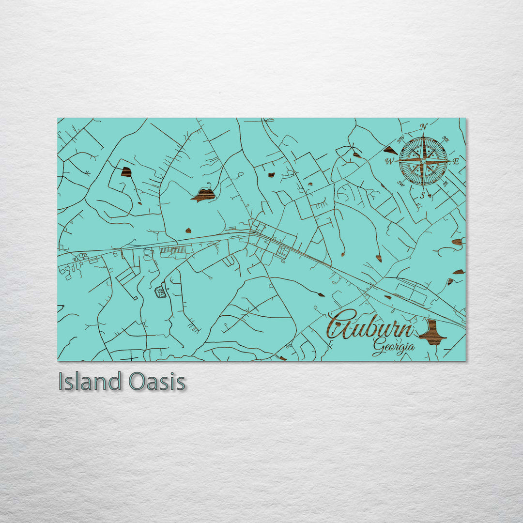 Auburn, Georgia Street Map