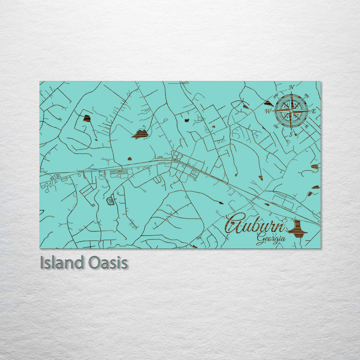 Auburn, Georgia Street Map