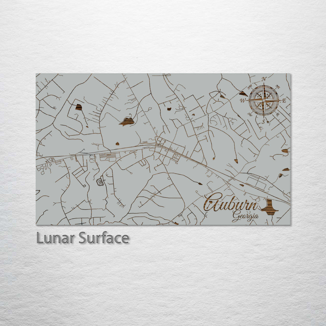 Auburn, Georgia Street Map