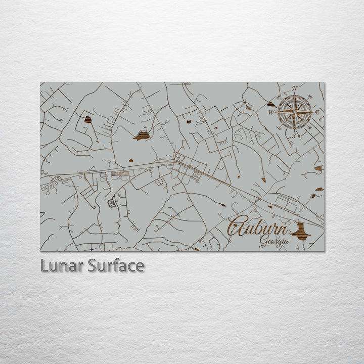 Auburn, Georgia Street Map