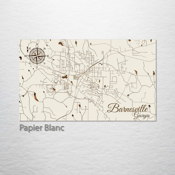 Barnesville, Georgia Street Map