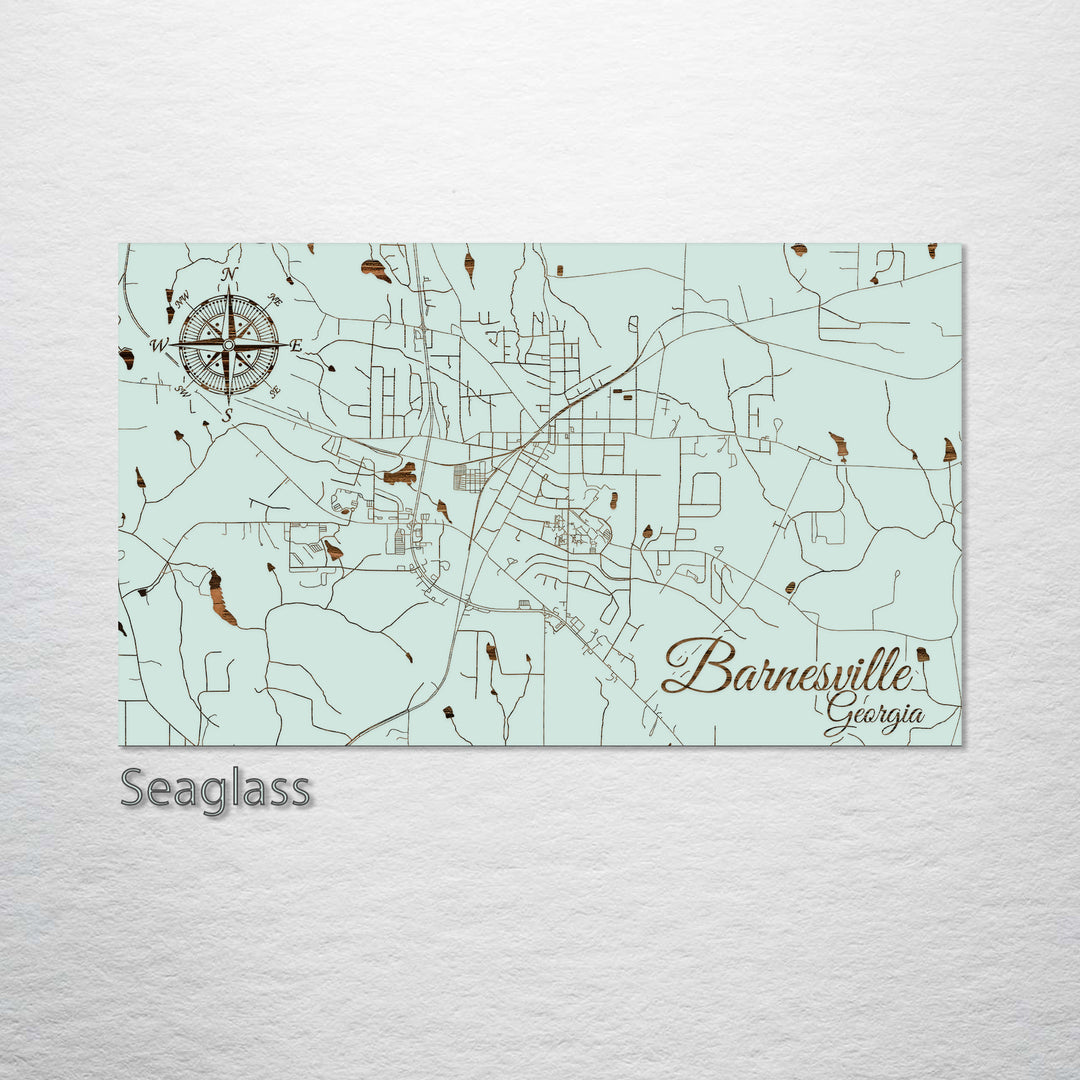 Barnesville, Georgia Street Map