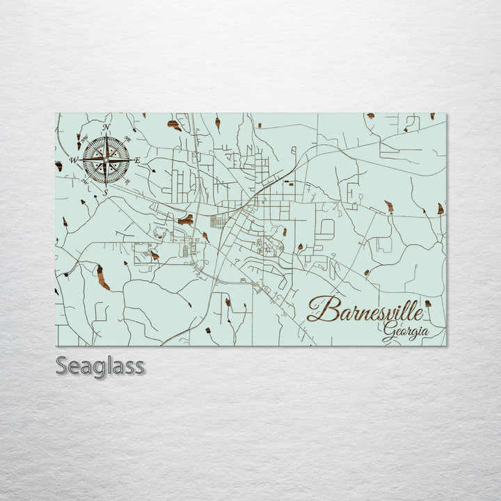 Barnesville, Georgia Street Map