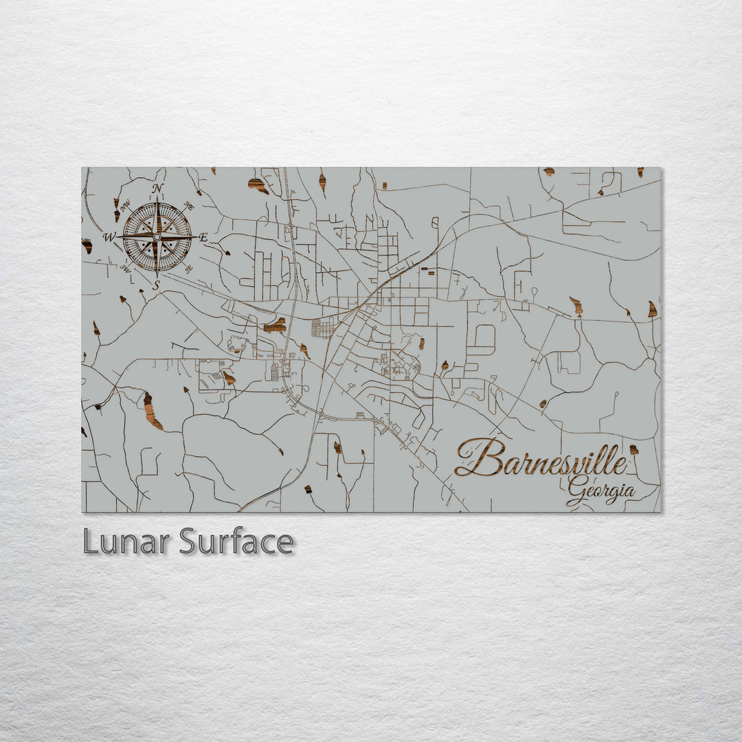 Barnesville, Georgia Street Map