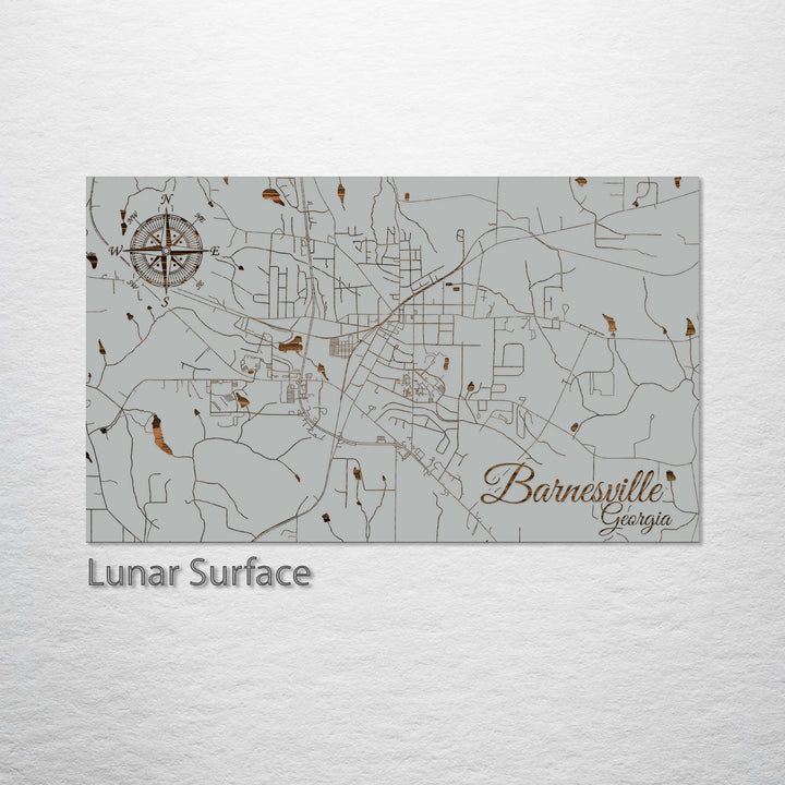 Barnesville, Georgia Street Map