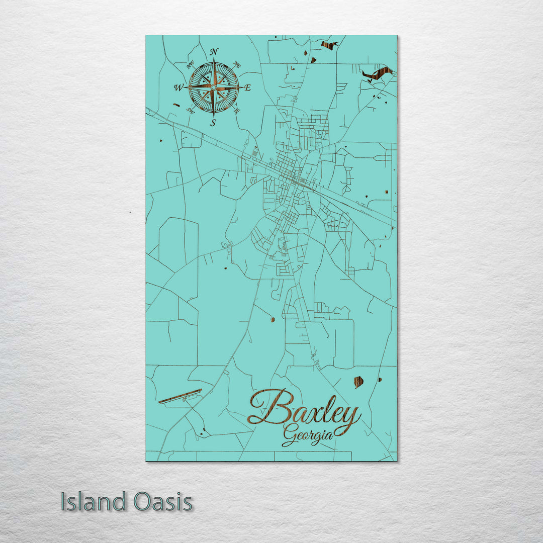 Baxley, Georgia Street Map